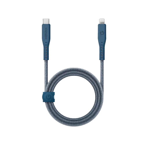 Energea Flow Usb-C To Lightning Cable 1.5M - Blue - Tashqila Energea Flow Usb-C To Lightning Cable 1.5M - Blue - Tashqila